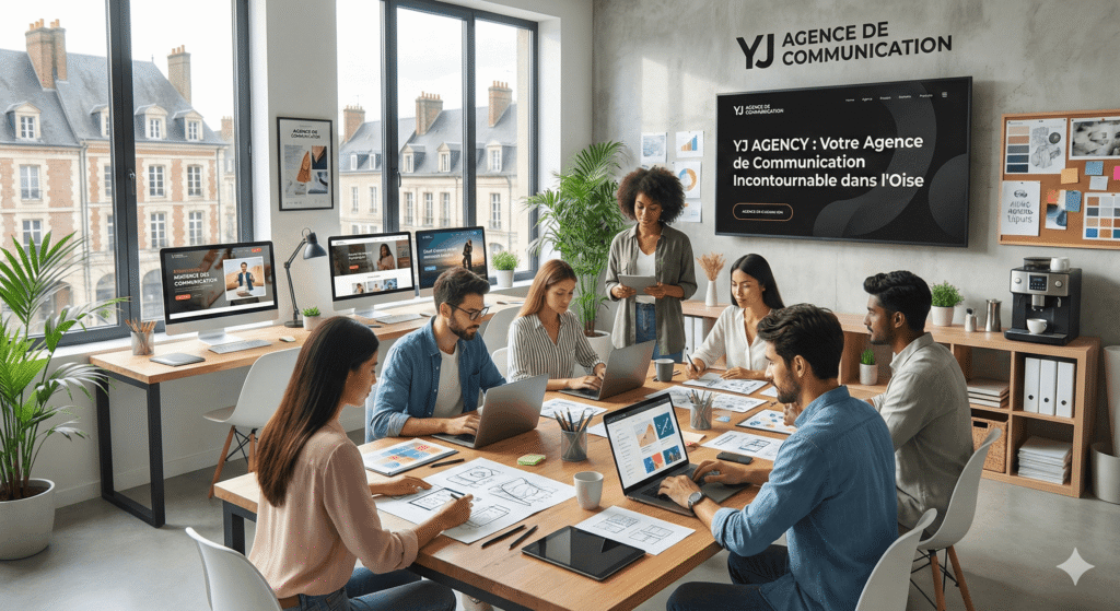YJ agence web oise équipe professionnelle bureau