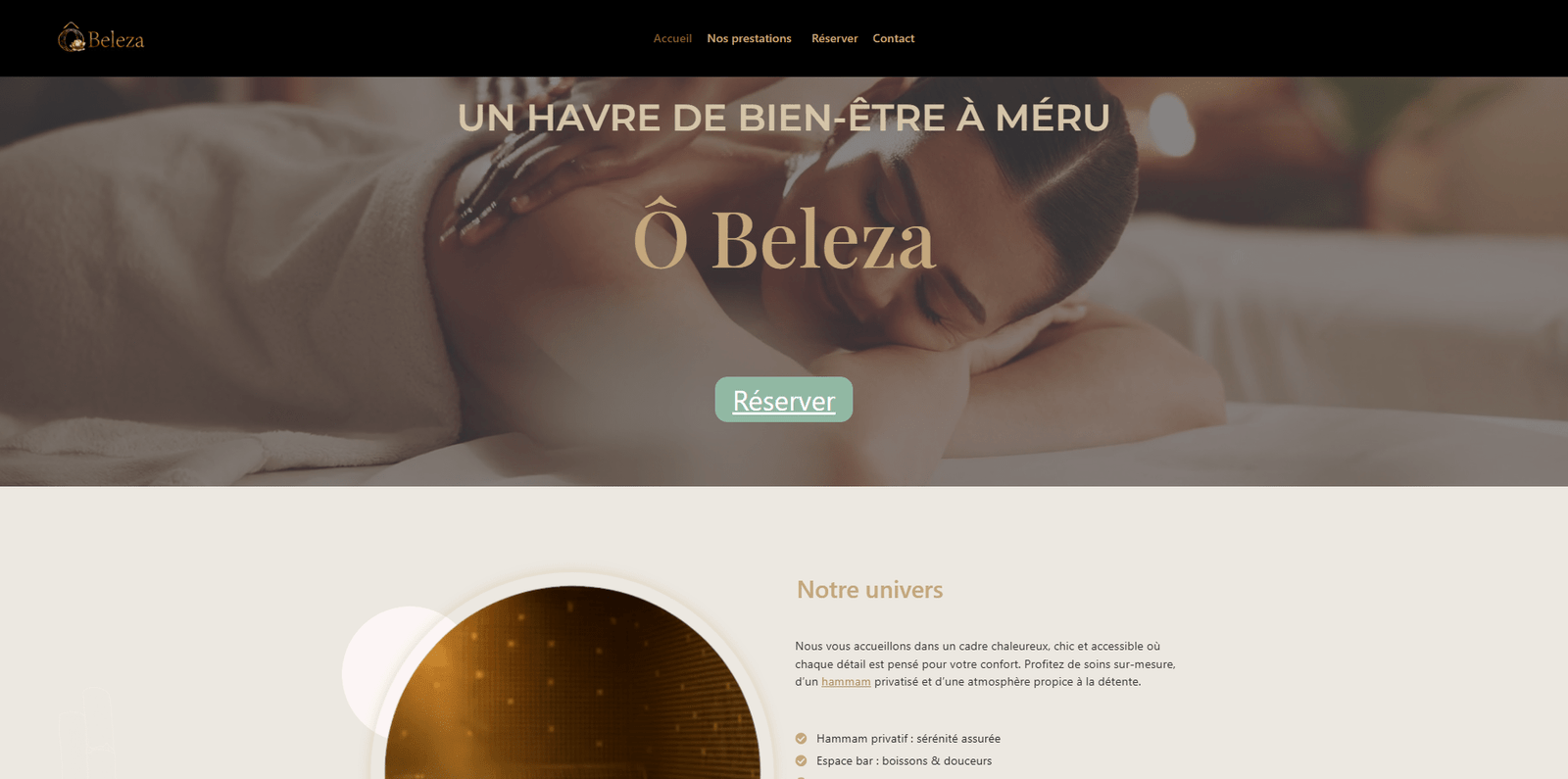Site créé par agence web YJ Agency