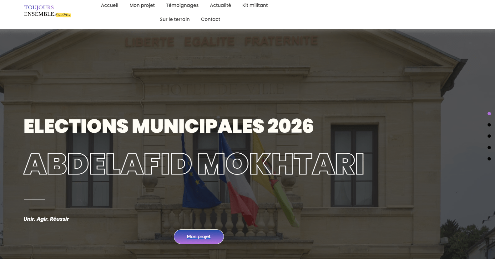 Site client de YJ Agency agence web Beauvais - hadassaesther.com