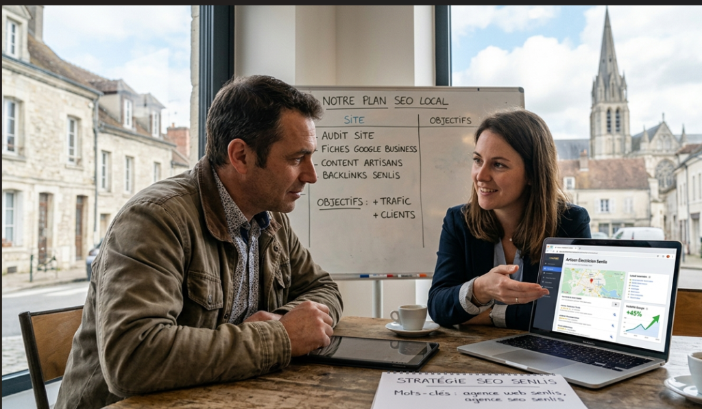 Agence Web à Senlis : Création de Site & SEO Local pour Artisans