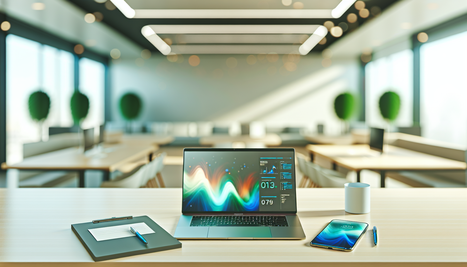 Professionnel travaillant sur ordinateur portable pour créer compte publicitaire facebook avec graphiques analytics