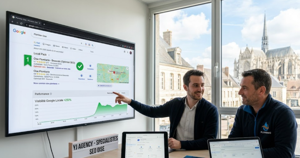 plombier content numero 1 sur Google