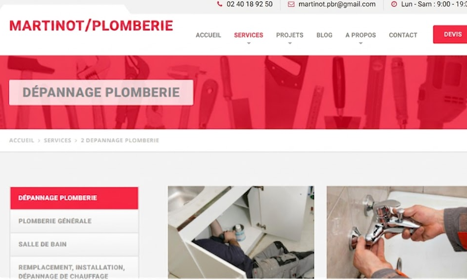 Martinot Plomberie Avant