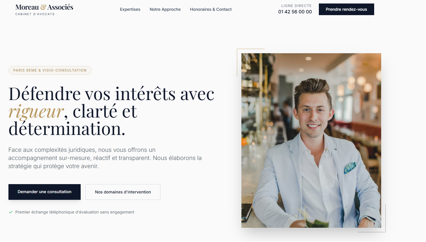 Site web avocat